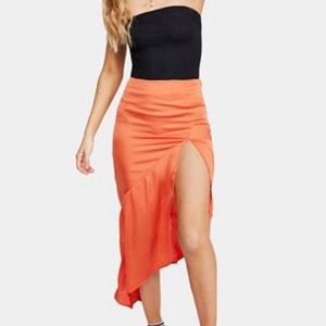 Free People Lola split skirt